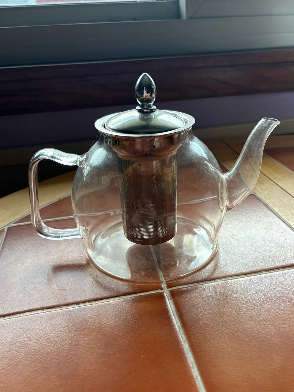 Glass Teapot with removable tea infuser